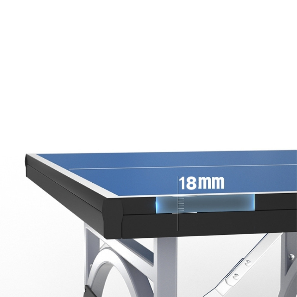 Επαγγελματικό Τραπέζι Ping Pong με Επιφάνεια 28mm Density Board (MDF) και Μεταλλικά Πόδια – 274x152x76cm TABLE-12
