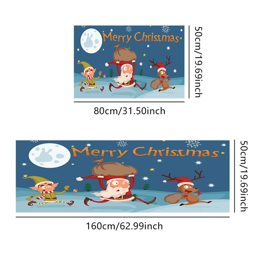 Σετ 2τμχ πατάκια αντιολισθητικά (160x50cm & 80x50cm) CRY50-41