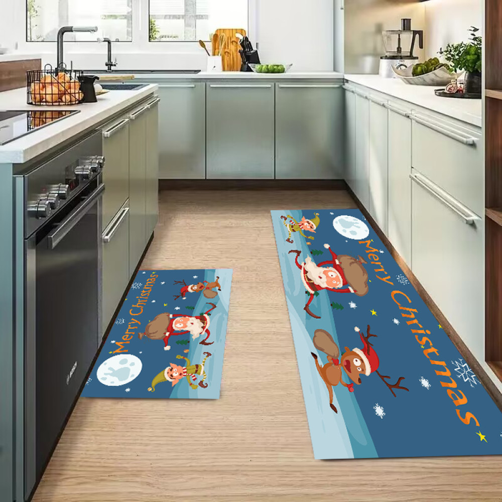 Σετ 2τμχ πατάκια αντιολισθητικά (160x50cm & 80x50cm) CRY50-41