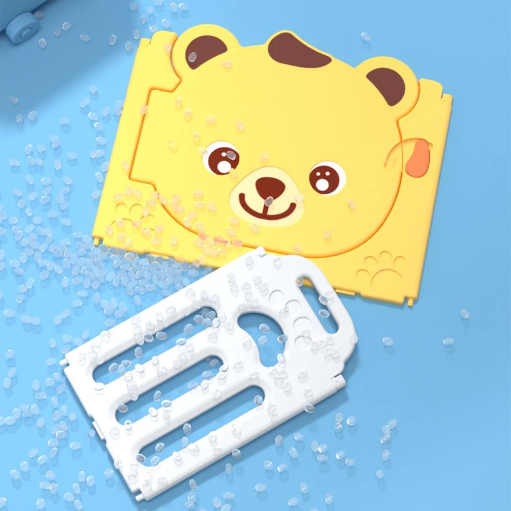Πλαστικός Φράχτης Παιχνιδιού Panda Κίτρινο QD042-Y