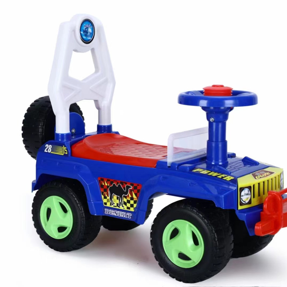 Αυτοκινητάκι Περπατούρα τύπου JEEP CHEROKEE με μουσική Μπλε 8204-B