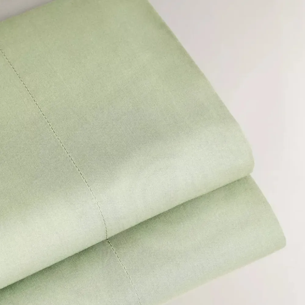 Σετ Σεντόνια Υπέρδιπλα Βαμβακοσατέν 4τμχ 300tc 240x260 Μέντα SMH-212