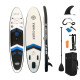 Φουσκωτή Σανίδα SUP 3.20m Λευκή με Κουπί, Αξεσουάρ και Σακίδιο Μεταφοράς