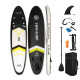 Φουσκωτή Σανίδα SUP 3.20m Μαύρη με Κουπί, Αξεσουάρ και Σακίδιο Μεταφοράς