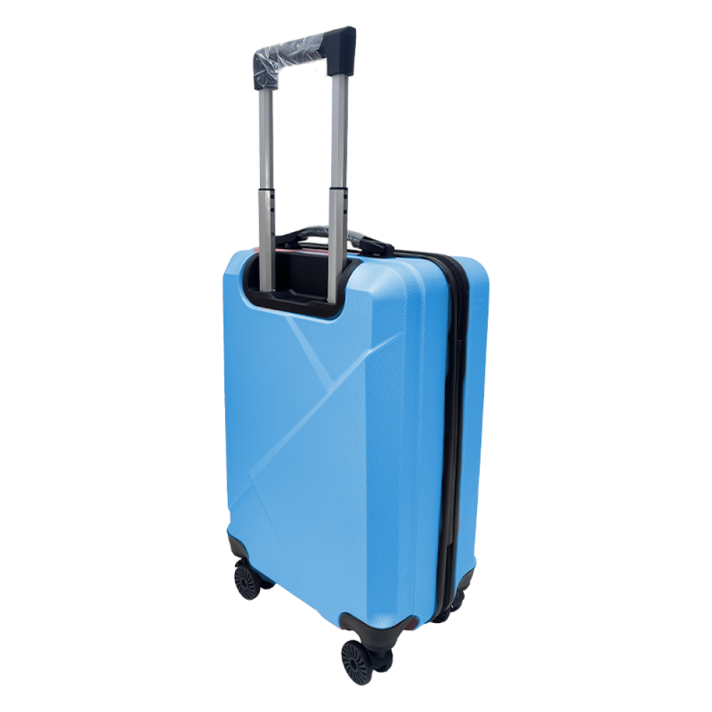 Σετ Βαλίτσες Ταξιδίου 3 Τεμαχίων από Ανθεκτικό ABS – Με Κλειδαριές TSA & Ρόδες 360° (20'' 24'' 28'') Μπλε 6005-BLUE