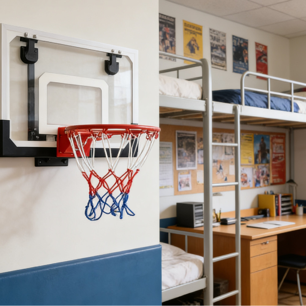 Μίνι Μπασκέτα Τοίχου Hoopster με Διάφανο ταμπλό 45×30cm X011