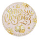Χριστουγεννιάτικο Χαλί “Merry Christmas" Pecete 100x100cm RY10-100 Χριστουγεννιάτικο Χαλί “Merry Christmas" Pecete 100x100cm RY10-100