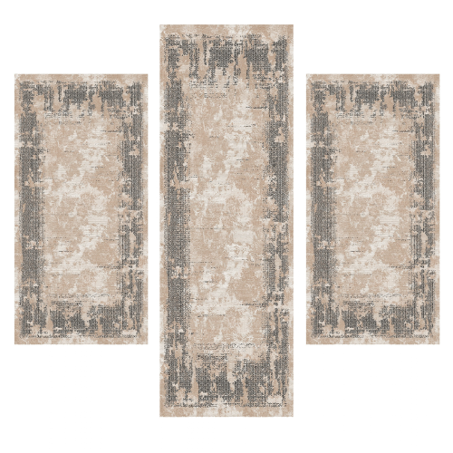 Σετ Κρεβατοκάμαρας 3τμχ Flat Velvet με Σχέδιο (1*70x200 & 2*70x130) MG057-SET