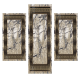 Σετ Κρεβατοκάμαρας 3τμχ Flat Velvet με Σχέδιο (1*70x200 & 2*70x130) MJ118-SET