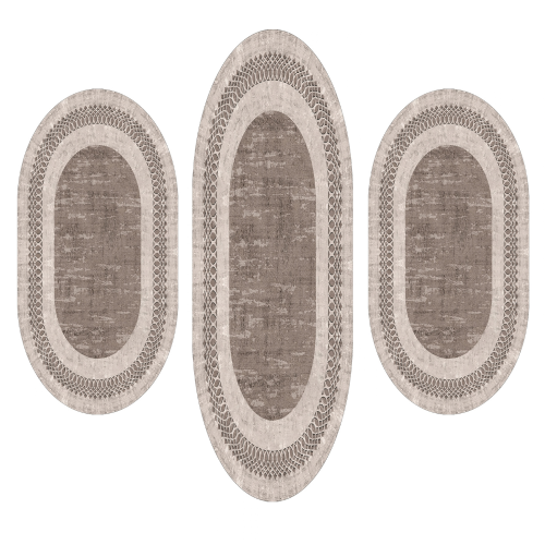 Σετ Κρεβατοκάμαρας 3τμχ Flat Velvet με Σχέδιο (1*70x200 & 2*70x130) WJ004-SET