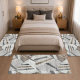 Σετ Κρεβατοκάμαρας 3τμχ Flat Velvet με Σχέδιο (1*70x200 & 2*70x130) WK087-SET