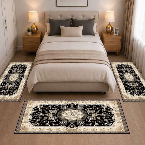 Σετ Κρεβατοκάμαρας 3τμχ Flat Velvet με Σχέδιο (1*70x200 & 2*70x130) WL0639-SET