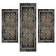 Σετ Κρεβατοκάμαρας 3τμχ Flat Velvet με Σχέδιο (1*70x200 & 2*70x130) WL0450-SET