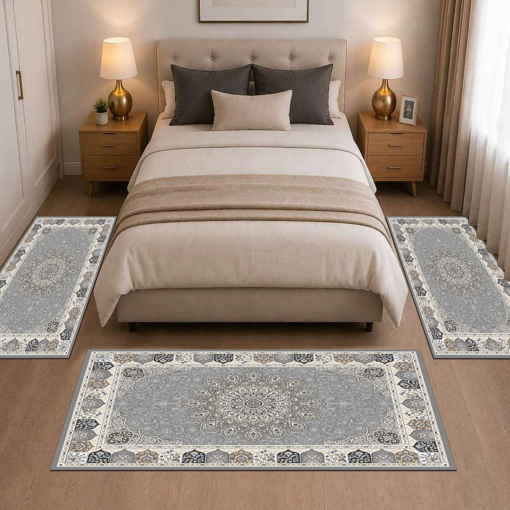 Σετ Κρεβατοκάμαρας 3τμχ Flat Velvet με Σχέδιο (1*70x200 & 2*70x130) WL0596-SET Σετ Κρεβατοκάμαρας 3τμχ Flat Velvet με Σχέδιο (1*70x200 & 2*70x130) WL0596-SET
