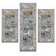 Σετ Κρεβατοκάμαρας 3τμχ Flat Velvet με Σχέδιο (1*70x200 & 2*70x130) WL0642-SET