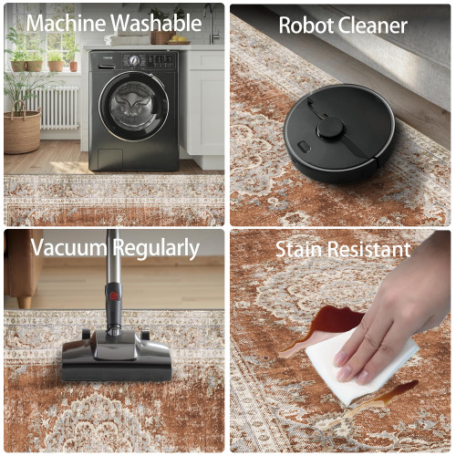 Χαλί 4 Εποχών με σχέδιο Αντιολισθητικό 180x280cm M116-180