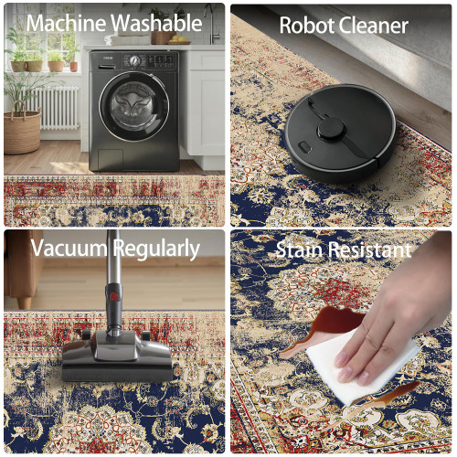 Χαλί 4 Εποχών με σχέδιο Αντιολισθητικό 180x280cm M317-180