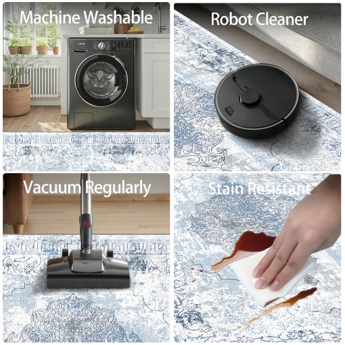 Χαλί 4 Εποχών με σχέδιο Αντιολισθητικό 180x280cm M089-180