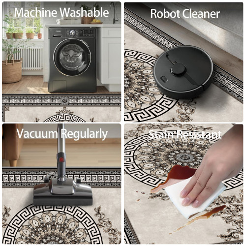 Χαλί 4 Εποχών με σχέδιο Αντιολισθητικό 180x280cm M100-180