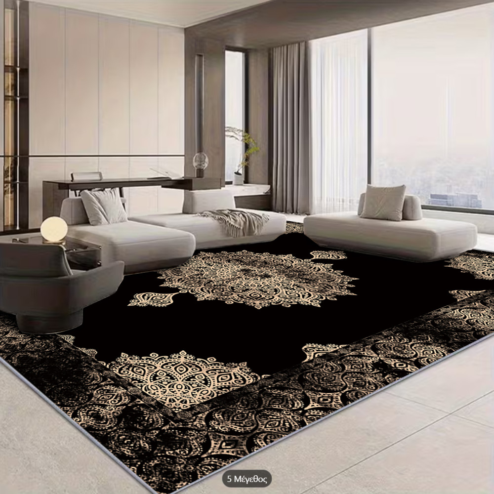 Χαλί 4 Εποχών με σχέδιο αντιολισθητικό 160x210cm Χαλί All Season 4 Εποχών – Άνετο & ανθεκτικό | 800gr/m²