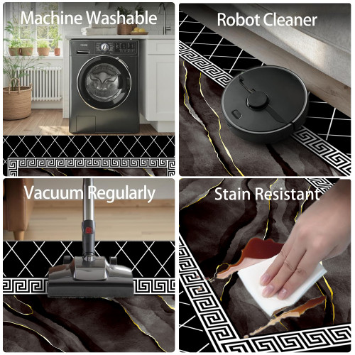 Χαλί 4 Εποχών με σχέδιο Αντιολισθητικό 180x280cm M-465-180