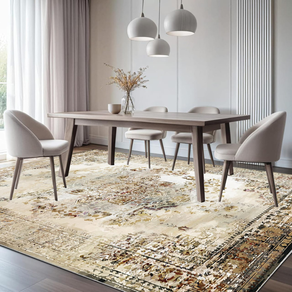 Χαλί 4 Εποχών με σχέδιο αντιολισθητικό 160x210cm Χαλί All Season 4 Εποχών – Άνετο & ανθεκτικό | 800gr/m²