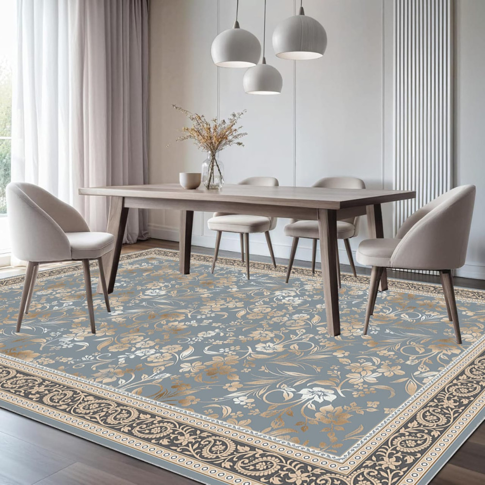 Χαλί 4 Εποχών με σχέδιο αντιολισθητικό 160x210cm Χαλί All Season 4 Εποχών – Άνετο & ανθεκτικό | 800gr/m²