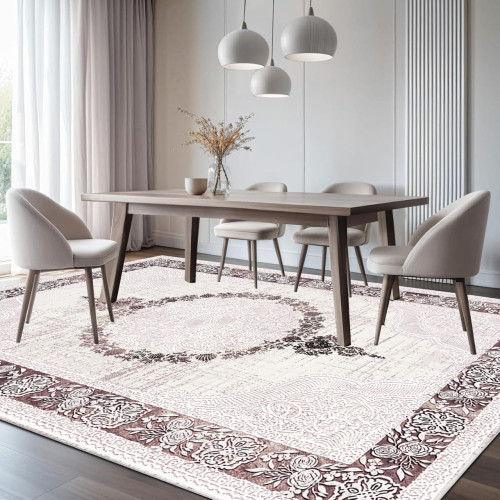 Χαλί 4 Εποχών με σχέδιο Αντιολισθητικό 120x180cm M742-120
