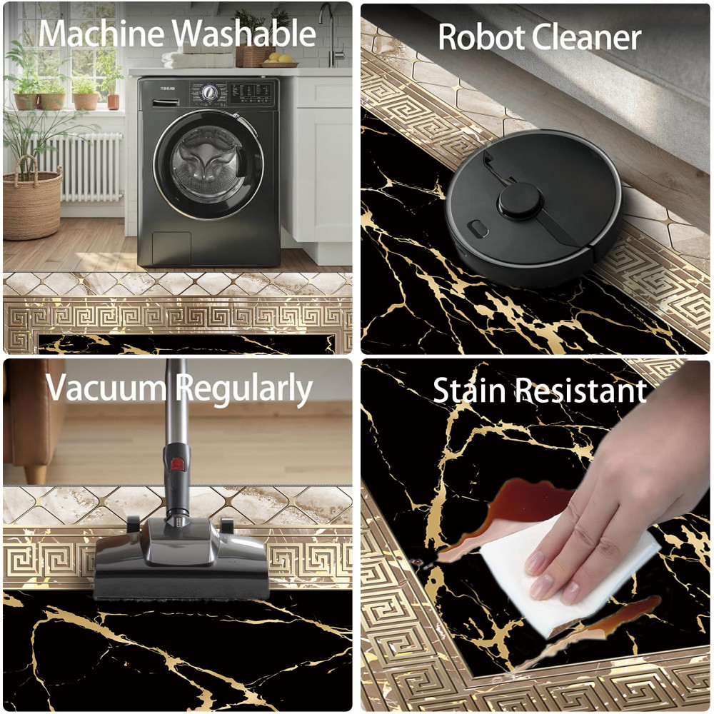 Χαλί 4 Εποχών με σχέδιο Αντιολισθητικό 180x280cm WZ059-180