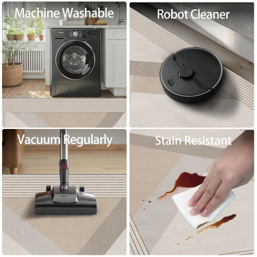 Χαλί 4 Εποχών με σχέδιο Αντιολισθητικό 160x210cm WZ-204-160