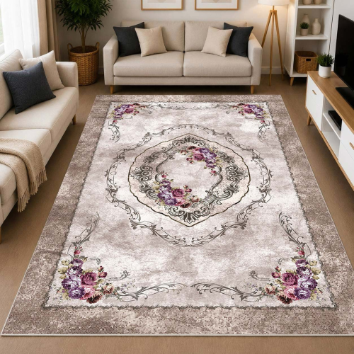 Χαλί 4 Εποχών με σχέδιο Αντιολισθητικό 160x210cm M360-160
