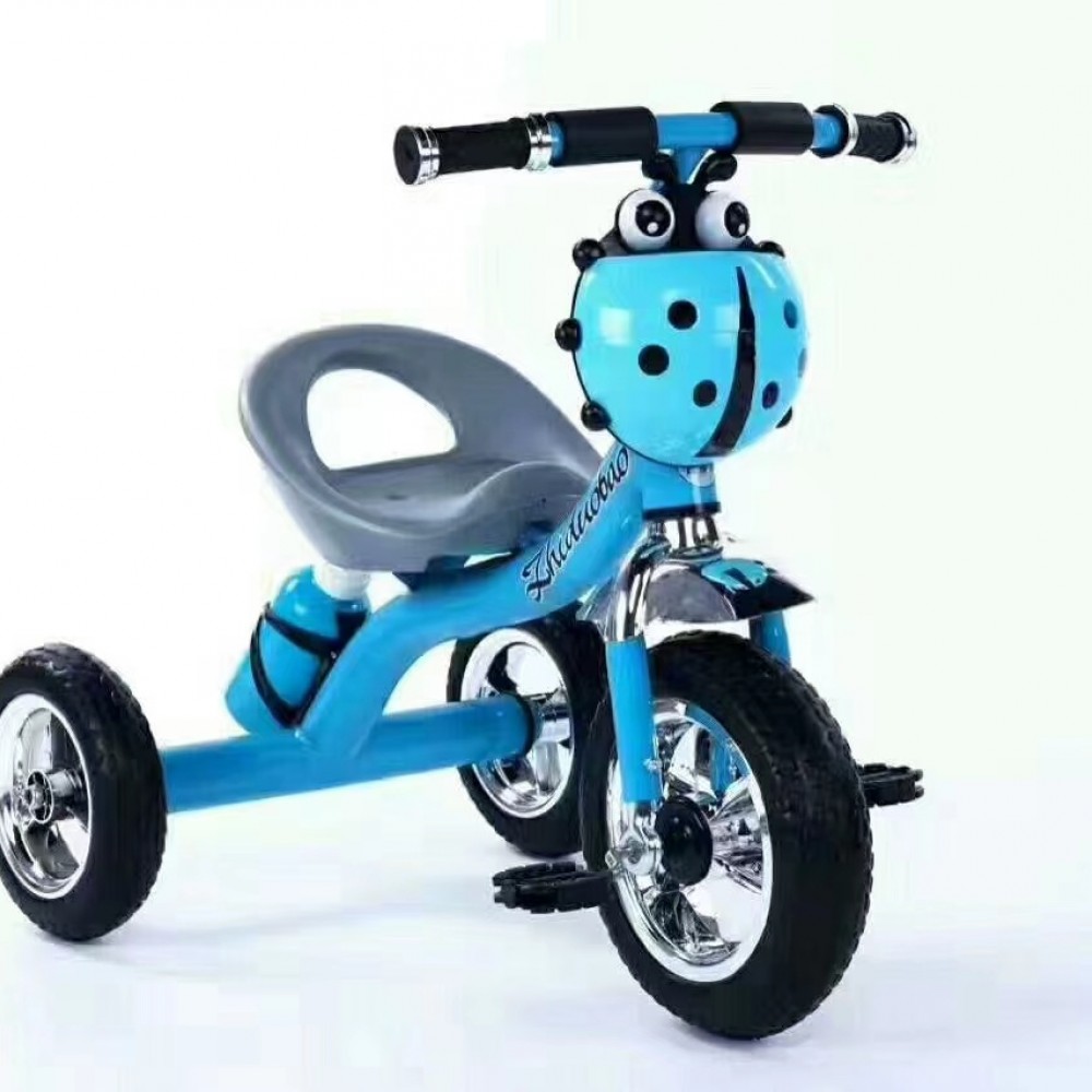 Ποδηλατάκι Μεταλικό Τρίκυκλο Πασχαλίτσα Μπλέ LY-288-BLUE