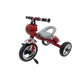 Ποδηλατάκι Μεταλλικό Τρίκυκλο Πασχαλίτσα Κόκκινο με Μουσική και Παγούρι LY-228-RED