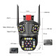 Κάμερα Ασφαλείας WIFI PTZ με 3 Κάμερες Full HD 1080p, Αυτόματη Παρακολούθηση, Ανίχνευση & Περιστροφή 360° Ηχείο και Μικρόφωνο