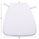 Μαξιλάρι Tiffany με Ύφασμα Watet Repellent Λευκό 38,5x37x2.5Υ
