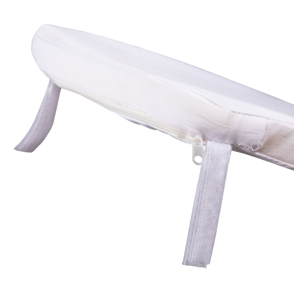 Μαξιλάρι Tiffany με Ύφασμα Watet Repellent Λευκό 38,5x37x2.5Υ