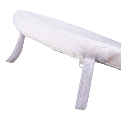 Μαξιλάρι Tiffany με Ύφασμα Watet Repellent Λευκό 38,5x37x2.5Υ