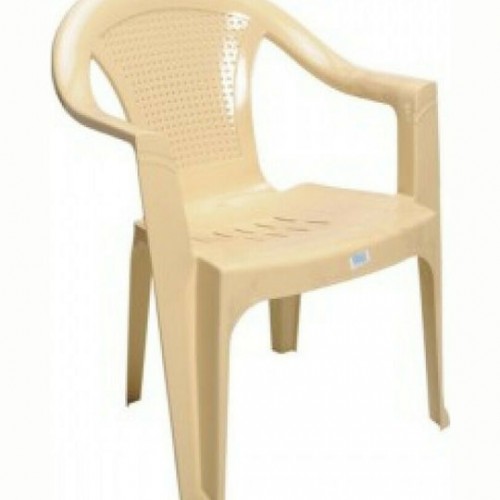 Καρέκλα Πλαστική Ερμής (Μπεζ) ERM-BEIGE