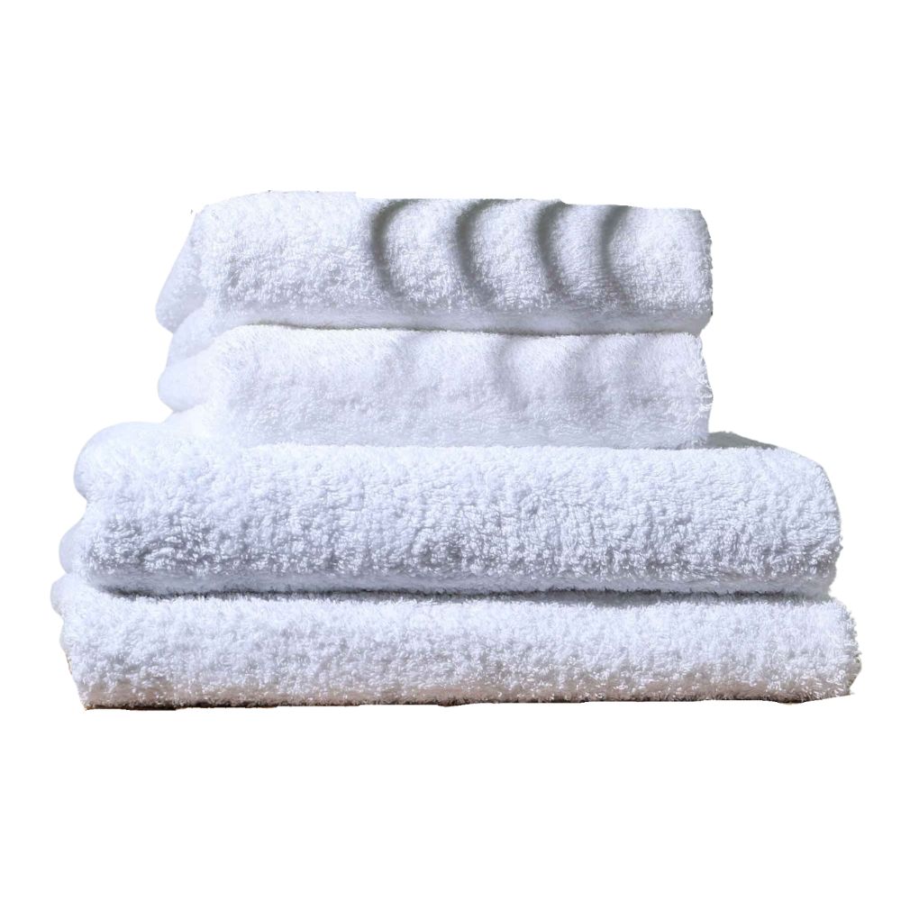 Πετσέτα CRISPA 100% Βαμβάκι 600gsm Λευκή