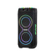 Επαναφορτιζόμενο Ηχείο Karaoke JBR-C107 60W με 2×10″, Bluetooth, RGB LED, TWS, Τηλεσκοπική Λαβή & 2 Ασύρματα Μικρόφωνα