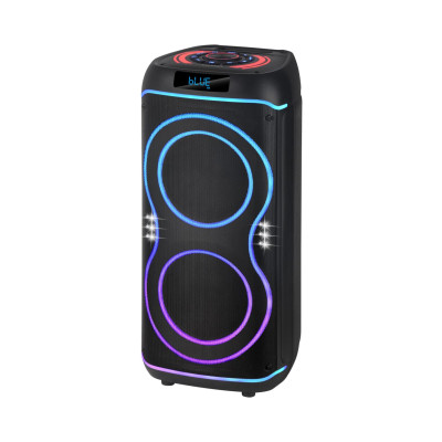 Επαναφορτιζόμενο Φορητό Ηχείο Karaoke NDR-822 40W με 2×8″, Bluetooth, RGB LED, TWS & Ασύρματο Μικρόφωνο & Tηλεχειριστήριο