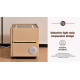 SMARTLUX ΕΞΥΠΝΟ ΚΟΜΟΔΙΝΟ ΜΕ BLUETOOTH ΗΧΕΙΑ, ΑΣΥΡΜΑΤΗ ΦΟΡΤΙΣΗ, LED ΦΩΤΙΣΜΟ & ΚΛΕΙΔΑΡΙΑ ΜΕ ΚΩΔΙΚΟ ΛΕΥΚΟ B01-WHITE