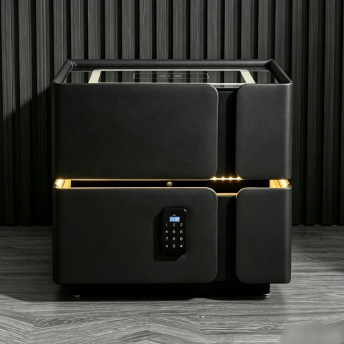 SMARTLUX ΕΞΥΠΝΟ ΚΟΜΟΔΙΝΟ ΜΕ BLUETOOTH ΗΧΕΙΑ, ΑΣΥΡΜΑΤΗ ΦΟΡΤΙΣΗ, LED ΦΩΤΙΣΜΟ & ΚΛΕΙΔΑΡΙΑ ΜΕ ΚΩΔΙΚΟ ΜΑΥΡΟ B01-BLACK