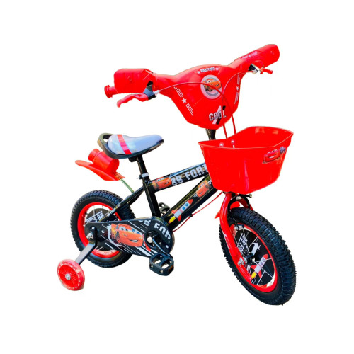 Παιδικό Ποδήλατο McQueen με φώτα και μουσική 16" Κόκκινο