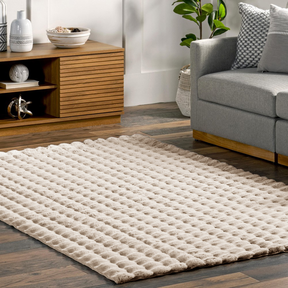 Rabbit BUBBLE – Οικολογικό γούνινο χαλί με απαλότητα και ζεστασιά για κάθε χώρο