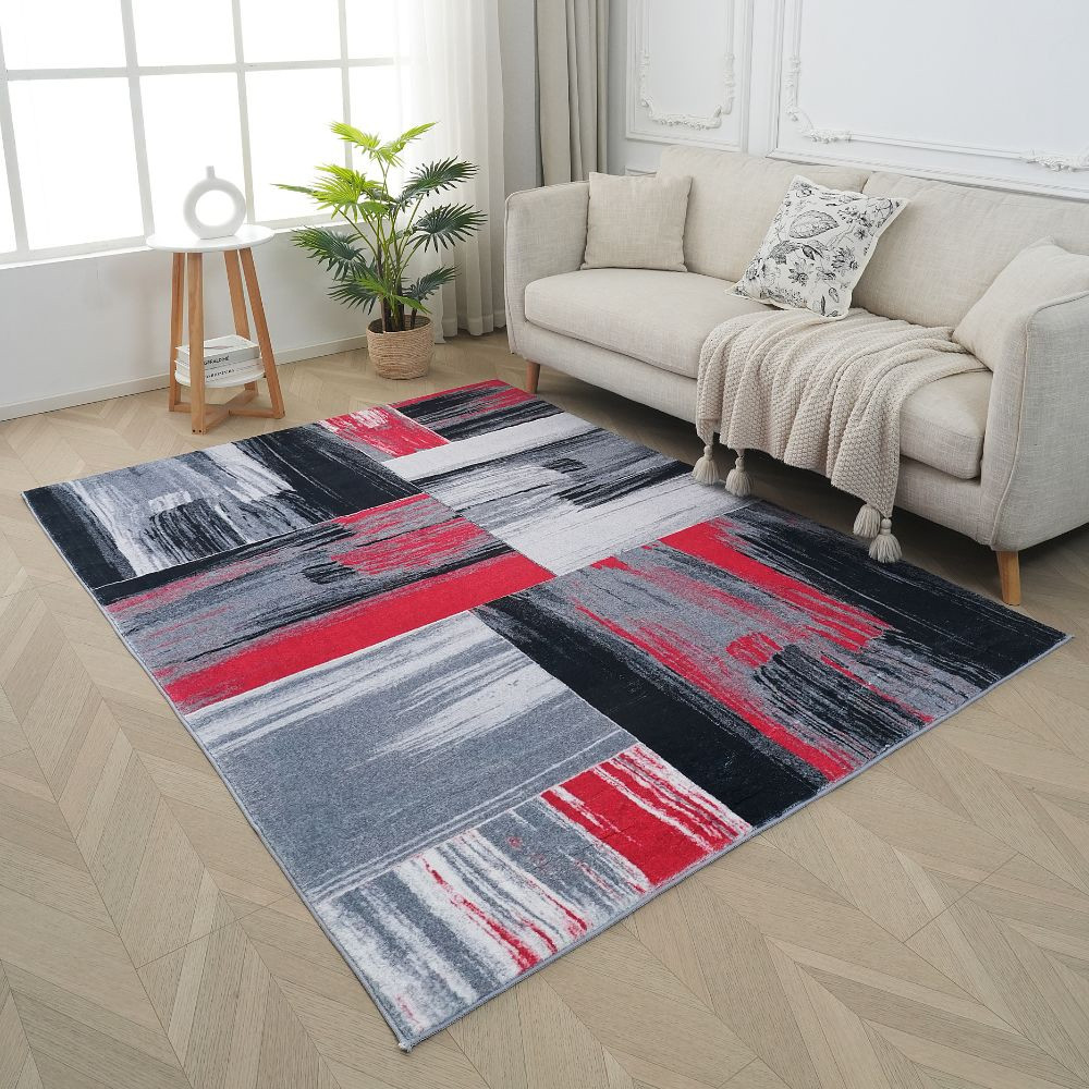 Σετ κρεβατοκάμαρας 3 τμχ imitation cashmere 1000g με αντιολισθητική βάση