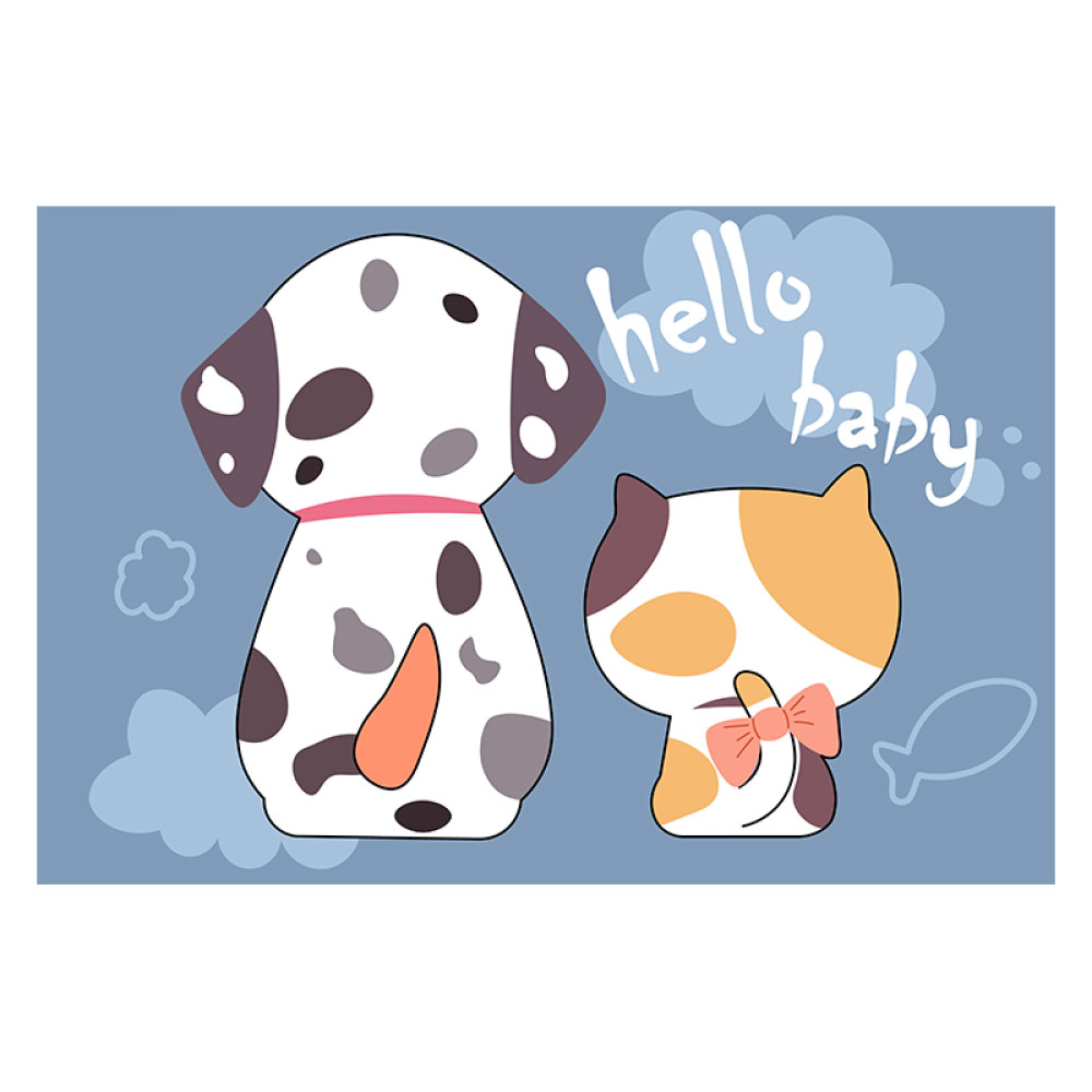 Γούνινο παιδικό χαλί με μαλακή υφή