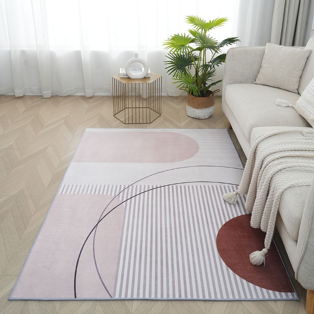 Χαλί από 100% πολυεστέρα σε διάσταση 120x170cm