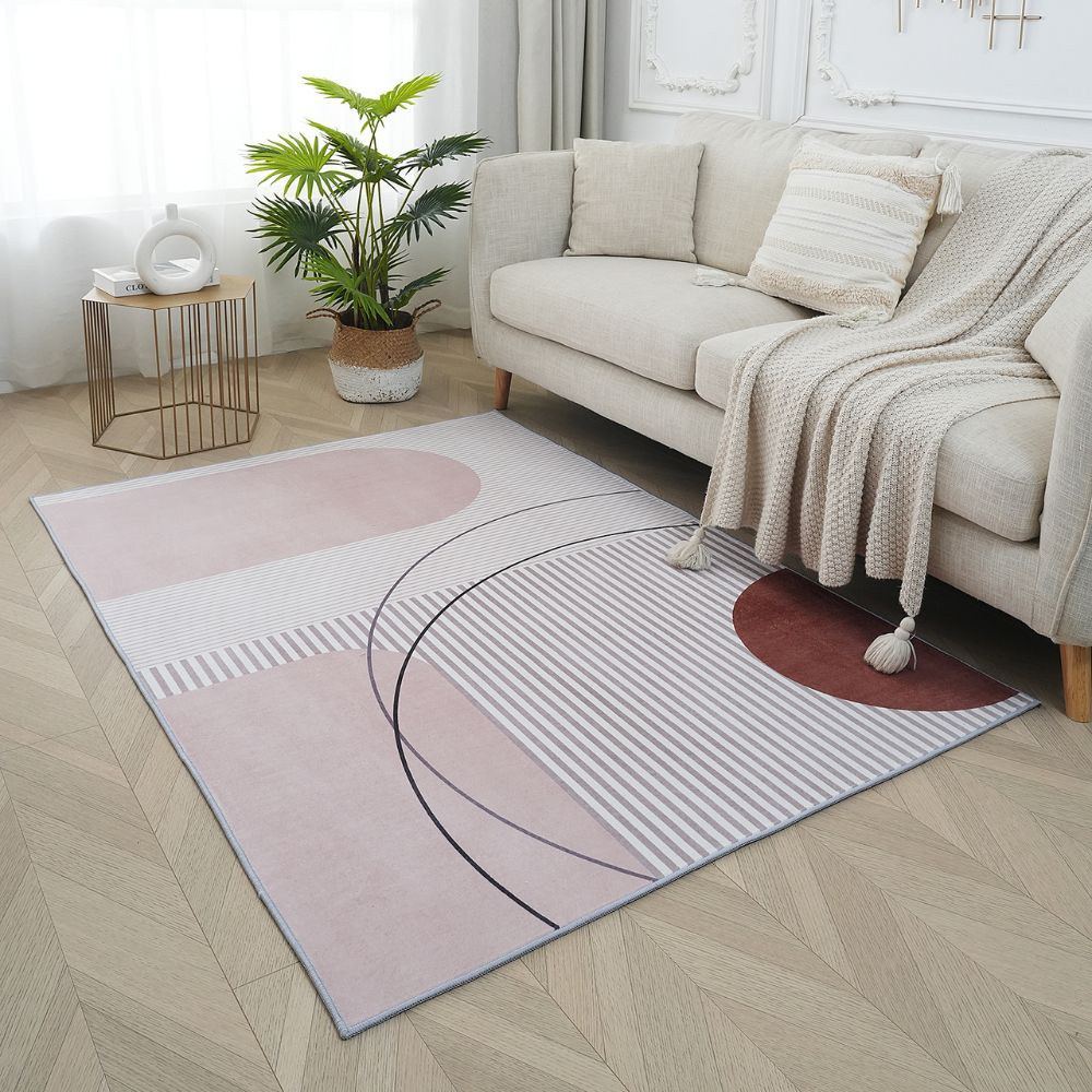 Μαλακό χαλί Flat Velvet με υφή βελούδου – 180x280cm Χαλί από 100% πολυεστέρα σε διάσταση 180x280cm