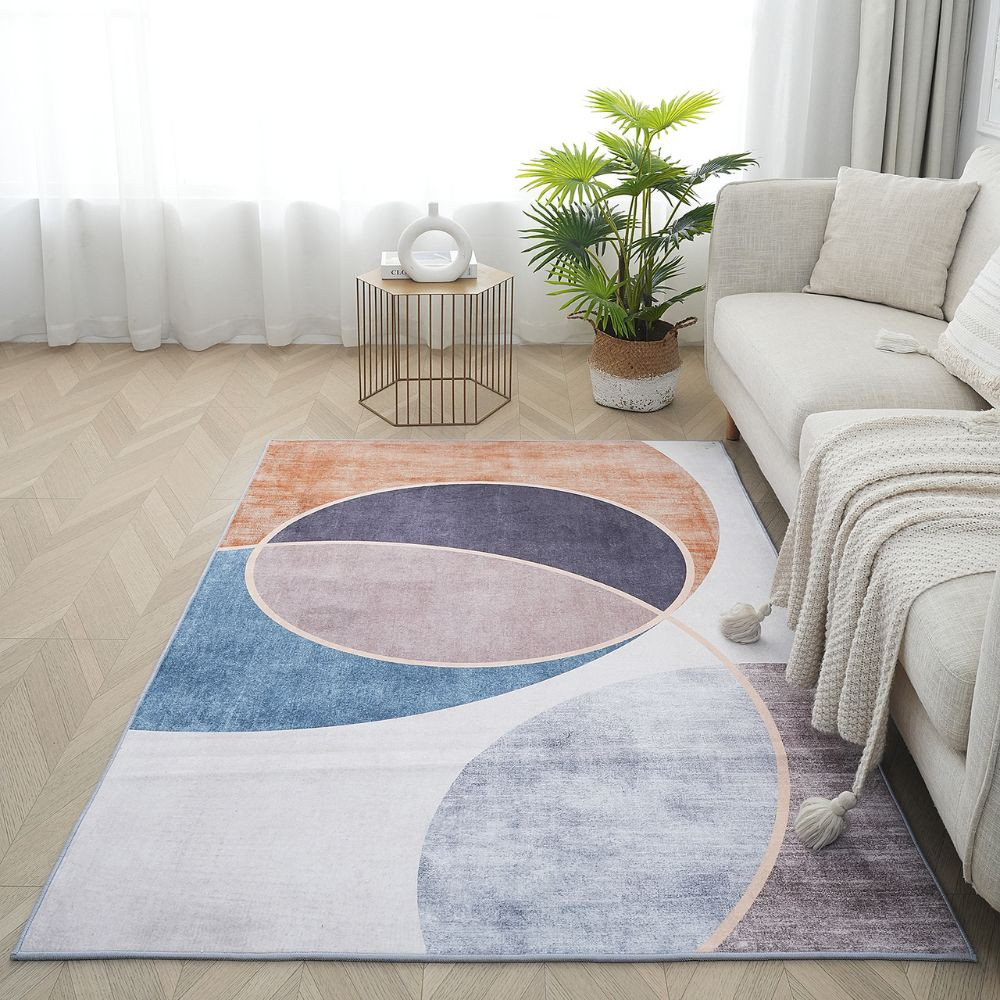 Χαλί Flat Velvet 180x280cm με βελούδινη υφή και μονόχρωμο σχέδιο